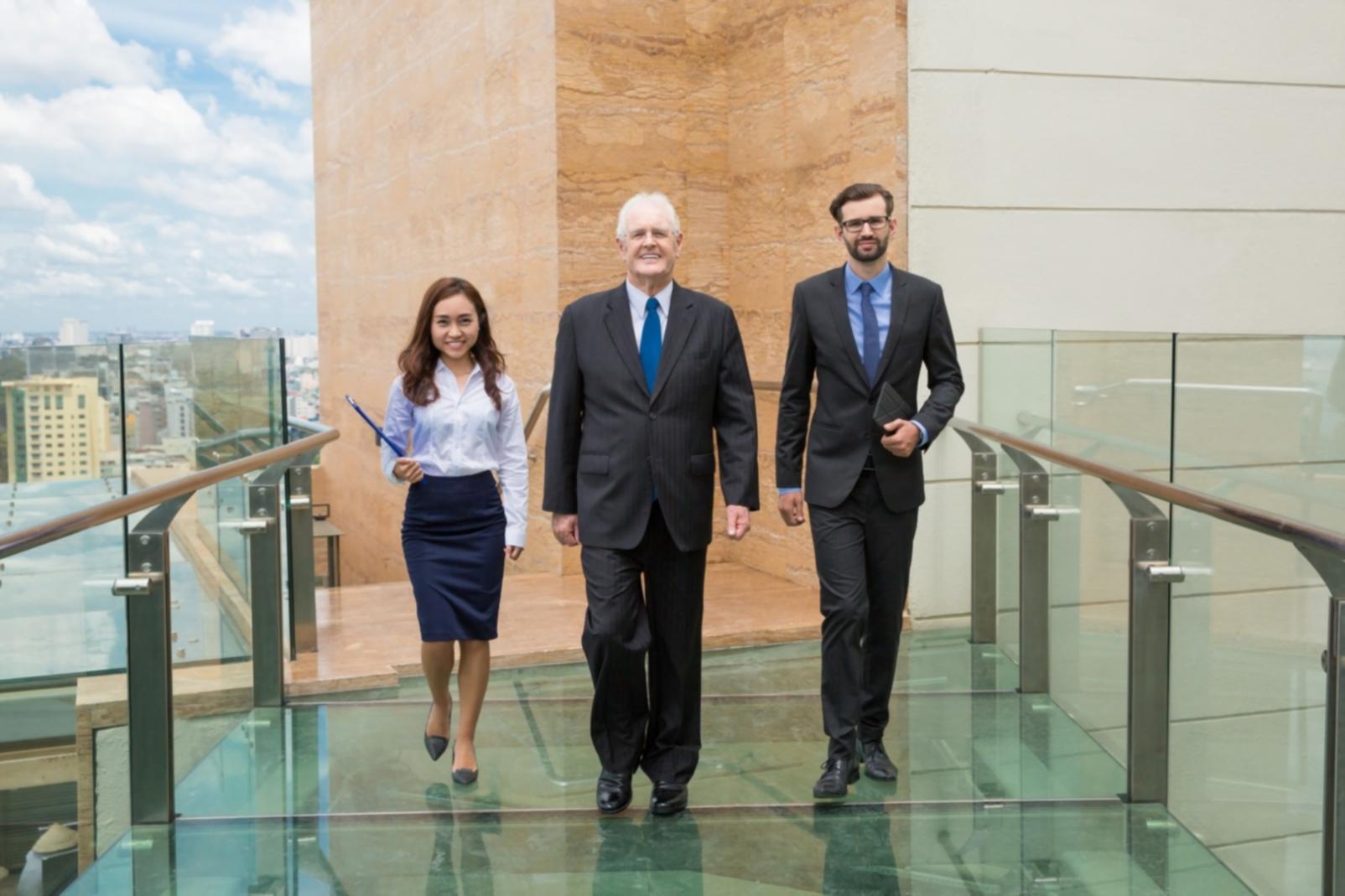 Professional training session for financial advisors